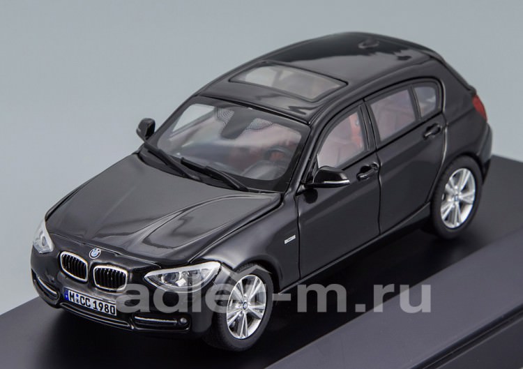 1:43 BMW 1 series (F20) (black)
