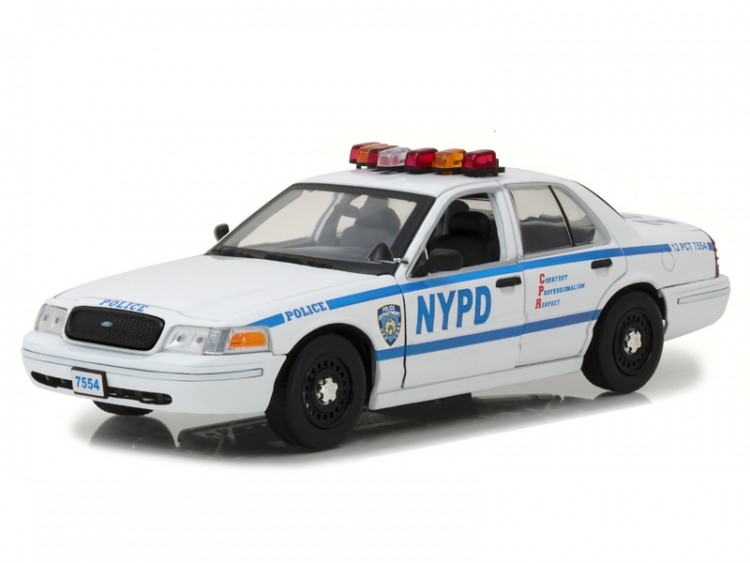 1:18 FORD Crown Victoria Police Interceptor "New York City Police Department" (NYPD) Jamie Reagan's 2001  (из т/с "Голубая кровь") 