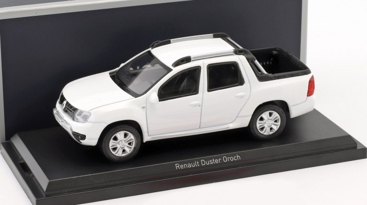 1:43 RENAULT Duster Pick-Up Oroch 4 WD 2017 White