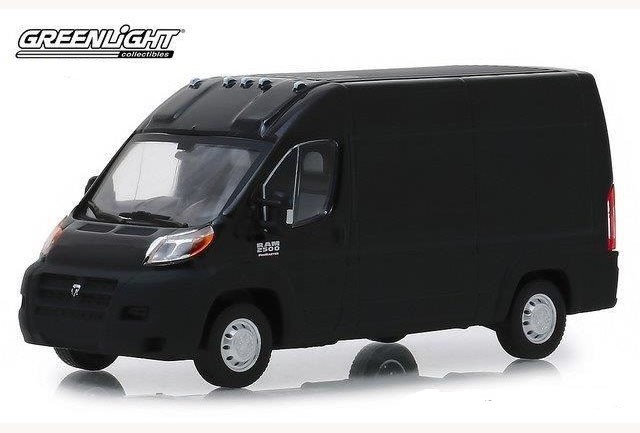 1:43 RAM ProMaster 2500 Cargo High Roof 2018 Brilliant Black