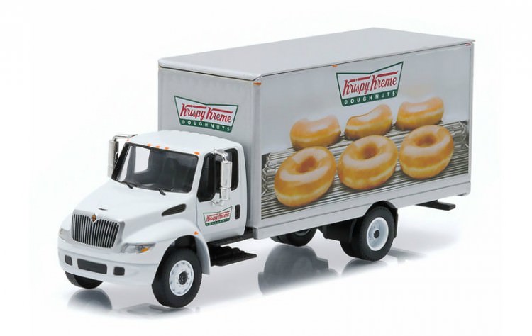 1:64 INTERNATIONAL Durastar Box Van «Krispy Kreme» (продуктовый фургон) 2015