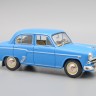 1:43 Москвич 407 (голубой) ранняя облицовка, бампер с клыками