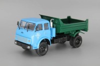 1:43 МАЗ-509Б самосвал (1977), зеленый / синий