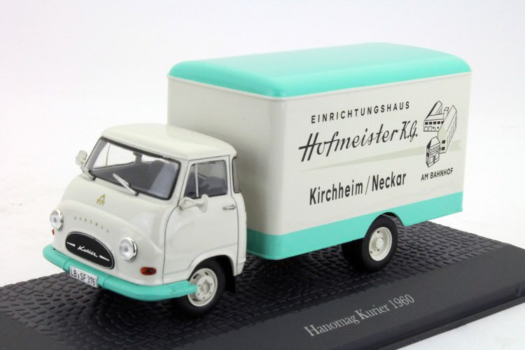 1:43 HANOMAG Kurier (фургон) 1960 White/Turquois