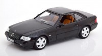 1:18 MERCEDES-BENZ SL500 Cabriolet (R129) с жесткой крышей 1999 Black
