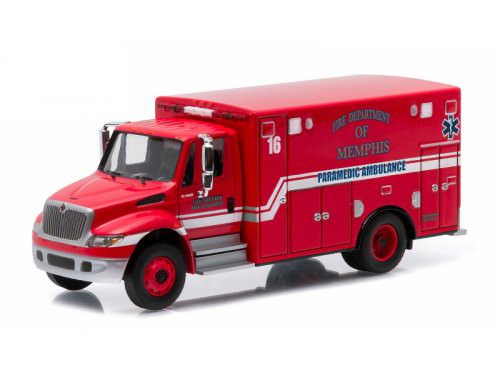 1:64 INTERNATIONAL Durastar Ambulance "Fire Departament Memphis" 2015