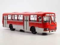 1:43 Ликинский автобус 677М, красно-белый