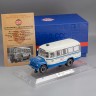 1:43 Комплект: Автобус Курганского завода «685М» 1985 г и «Пункт Эмоциональной Разгрузки» ГАИ 1978 г