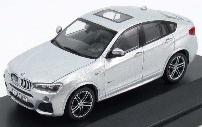 1:43 BMW X4 2015 [с открывающимися элементами] (silver)