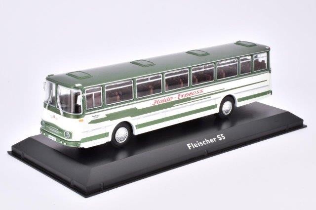 1:72 автобус FLEISCHER S5 ГДР 1970 White/Green