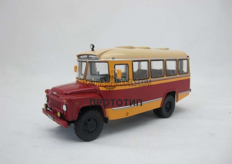 1:43 Курганский автобус 685Б (1976) Маршрут «Трест ЯКУТАЛМАЗ - Мирнинский ГОК»