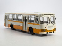 1:43 Ликинский автобус 677М, бежевый-охра