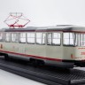 1:43 Трамвай Tatra-T3SU, белый / серый