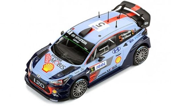 1:43 HYUNDAI i20 Coupe WRC #5-6 T.Neuville/N.Gilsoul  Wales Rally GB 2017