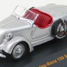 1:43 Mercedes 150 Sport Roadster (1935) Silver with Red Interiors