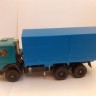 1:43 КАМСкий грузовик-5320 зеленый с синим тентом