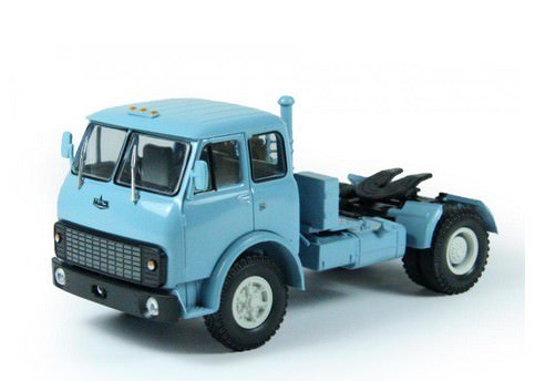 1:43 МАЗ 504В тягач (1977-1982), голубой,белые диски