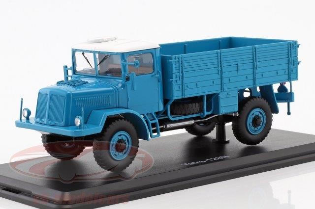 1:43 TATRA 128 бортовой грузовик 4x4 1951 Blue
