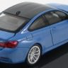 1:43 BMW M4 Coupe (F82) 2014 [с открывающимся капотом] (bluemet.)