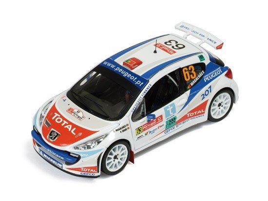 1:43 PEUGEOT 207 S2000 #63 Magalhaes Rally Portugal 2007