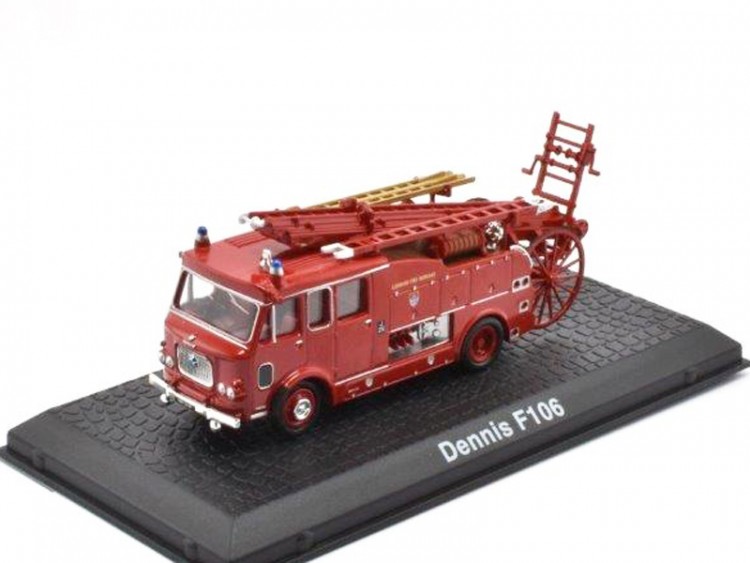 1:72 DENNIS F106 Side Pump London Fire Brigade 1968