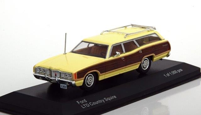 1:43 FORD LTD Country Squire 1972 Light Yellow/Brown