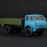 1:43 МАЗ-500 бортовой, голубой / зеленый