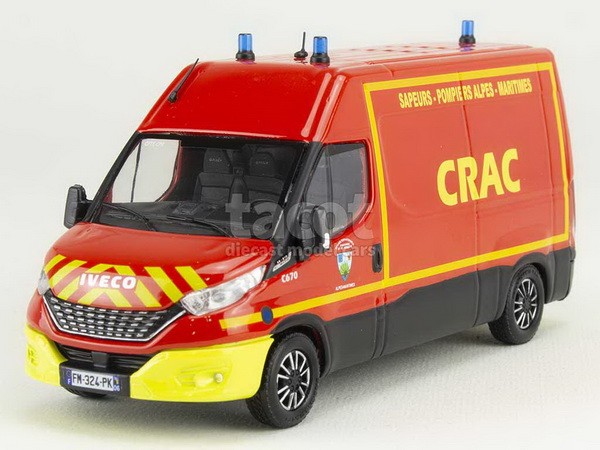 1:43 IVECO Daily CRAC SDIS 06 (пожарно-спасательная служба Приморских Альп) 2019  