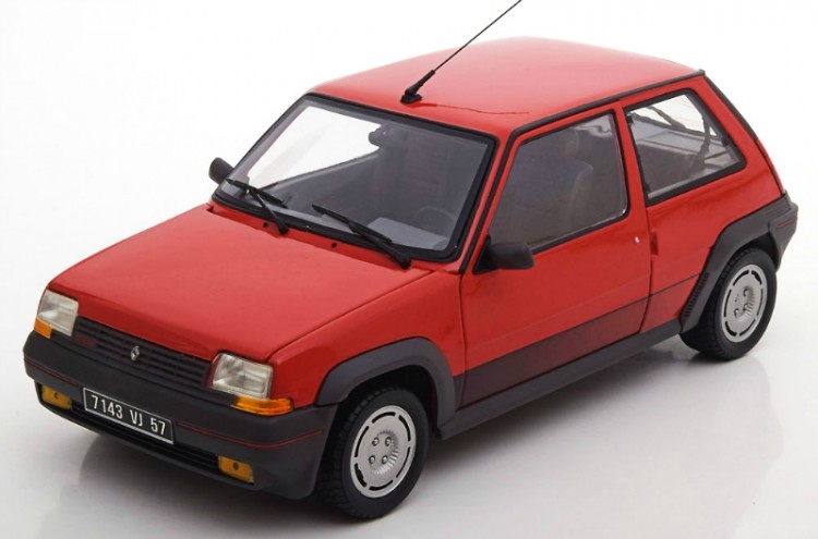 1:18 RENAULT 5 GT Turbo "Supercinq" 1986  Red