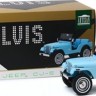 1:18 JEEP CJ-5 4х4 Elvis Presley 1954 Sierra Blue