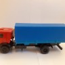 1:43 УЦЕНКА КАМский грузовик-5325 красный с синим тентом