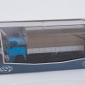 1:43 Skoda 100.05, голубой / серый