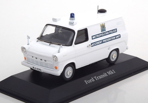 1:43 FORD Transit Mk1 "Metropolitan Police" 1961 White