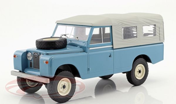 1:18 LAND ROVER 109 Pick Up Series II 4x4 (с тентом) 1959 Blue/Grey