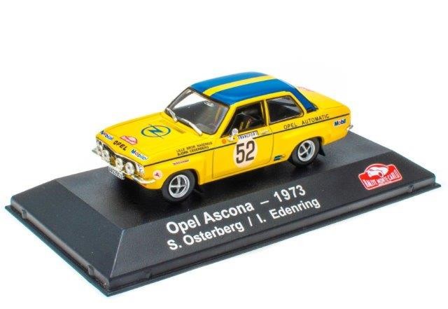 1:43 OPEL Ascona #52 S.Osterberg/I.Edenring Rally Monte Carlo 1973