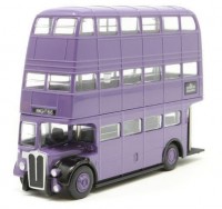 1:76 Triple Decker "Knight Bus" Harry Potter Purple 