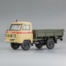 1:43 УАЗ-450Д «Аварийная» «ГорГаз» Душанбе, Таджикистан - 1963 г. с аксессуарами в кузове 