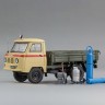 1:43 УАЗ-450Д «Аварийная» «ГорГаз» Душанбе, Таджикистан - 1963 г. с аксессуарами в кузове 