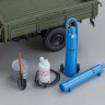 1:43 УАЗ-450Д «Аварийная» «ГорГаз» Душанбе, Таджикистан - 1963 г. с аксессуарами в кузове 