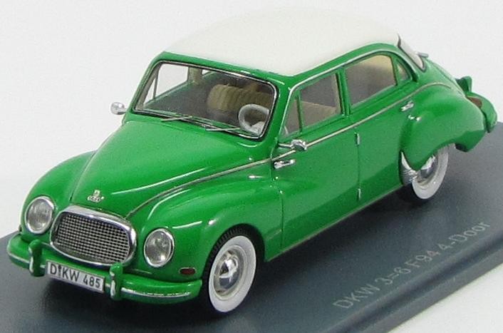1:43 DKW 3=6 F94 4-door 1957 Green/White
