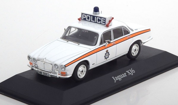 1:43 JAGUAR XJ6 "West Yorkshire Police" 1971 White