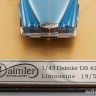 1:43 Daimler DS 420 Limousine, L.e. 50 pcs. (blue)