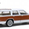 1:18 MERCURY Grand Marquis Colony Park 1989 White with Wood
