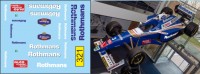 1:43 набор декалей Formula 1 №54 Williams FW19 