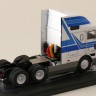 1:43 седельный тягач INTERNATIONAL Eagle Cabover 1995 White/Blue 