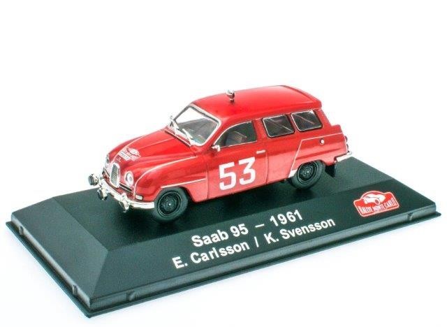 1:43 SAAB 95 Station wagon #53 E.Carlsson/K.Svensson Rally Monte Carlo 1961