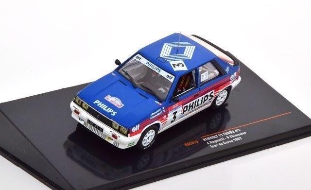 1:43 RENAULT 11 Turbo #3 "Philips" Ragnotti/Thimonier Rally Tour de Corse 1987