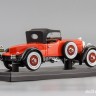 1:43 Stutz Blackhawk Boattail roadster 1928 closed roof (red / black)