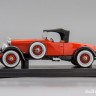 1:43 Stutz Blackhawk Boattail roadster 1928 closed roof (red / black)