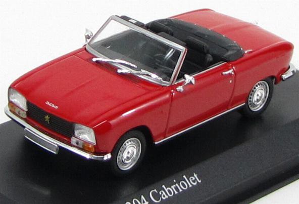 1:43 Peugeot 304 Cabriolet - 1970/1975 (red)
